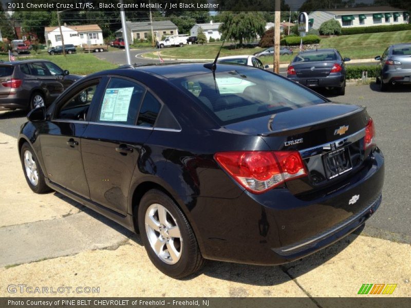 Black Granite Metallic / Jet Black Leather 2011 Chevrolet Cruze LT/RS