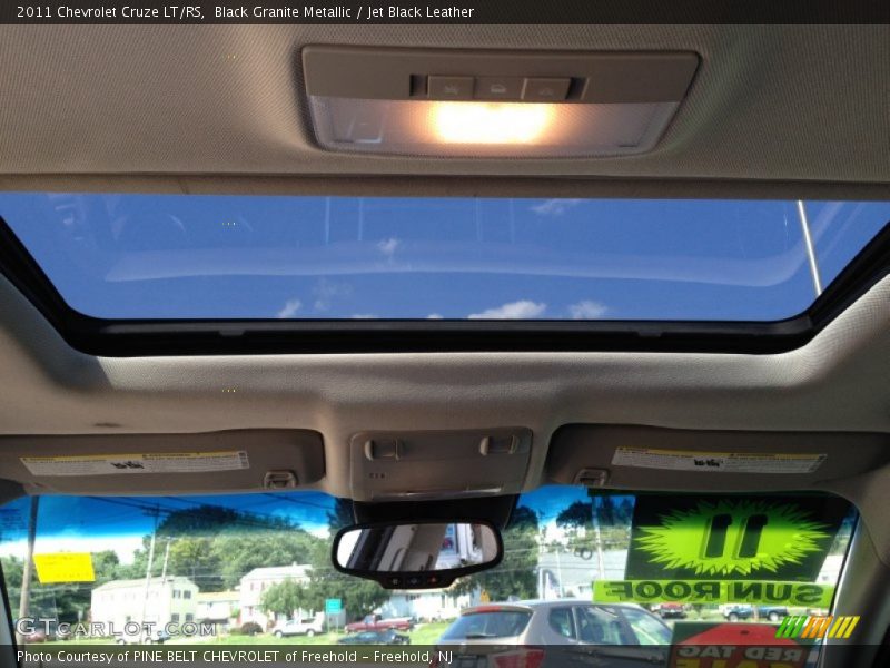 Black Granite Metallic / Jet Black Leather 2011 Chevrolet Cruze LT/RS
