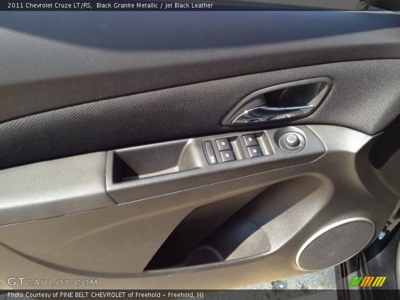 Black Granite Metallic / Jet Black Leather 2011 Chevrolet Cruze LT/RS