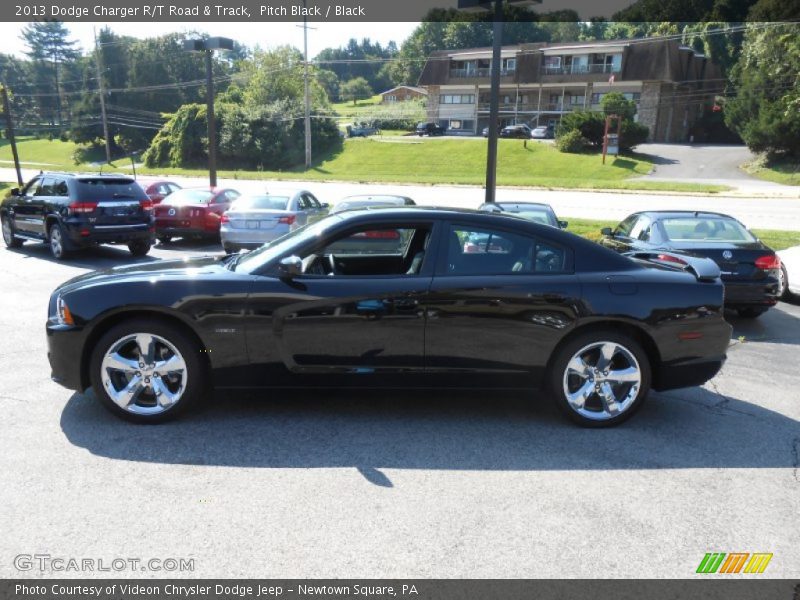 Pitch Black / Black 2013 Dodge Charger R/T Road & Track