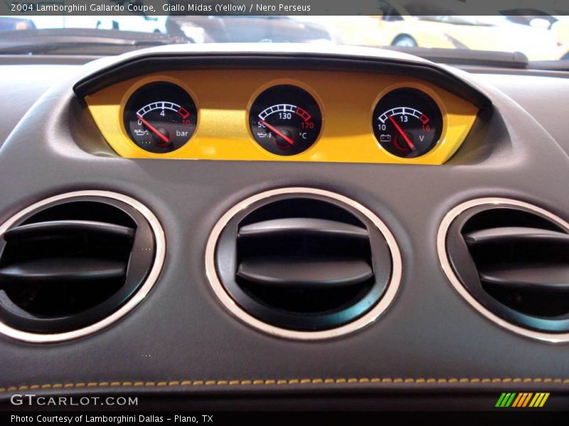 Giallo Midas (Yellow) / Nero Perseus 2004 Lamborghini Gallardo Coupe