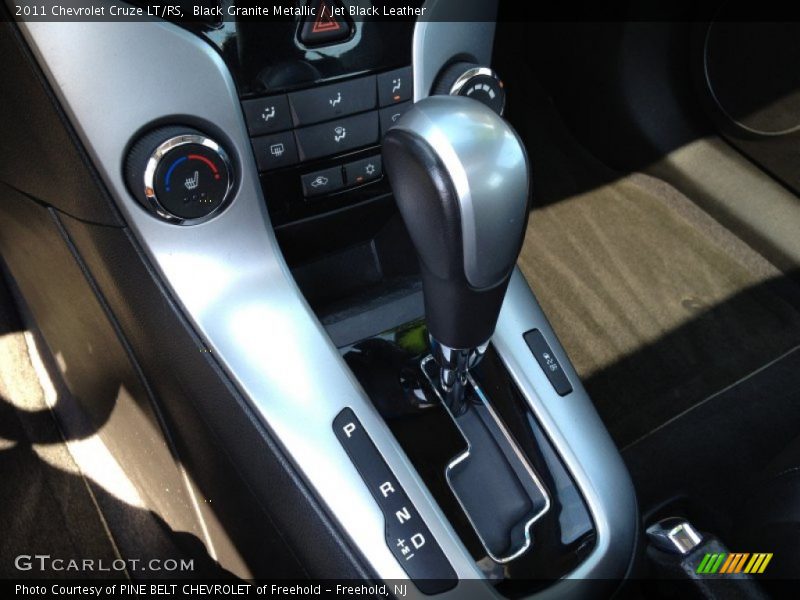 Black Granite Metallic / Jet Black Leather 2011 Chevrolet Cruze LT/RS