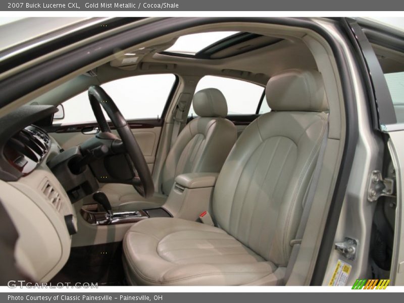 Gold Mist Metallic / Cocoa/Shale 2007 Buick Lucerne CXL