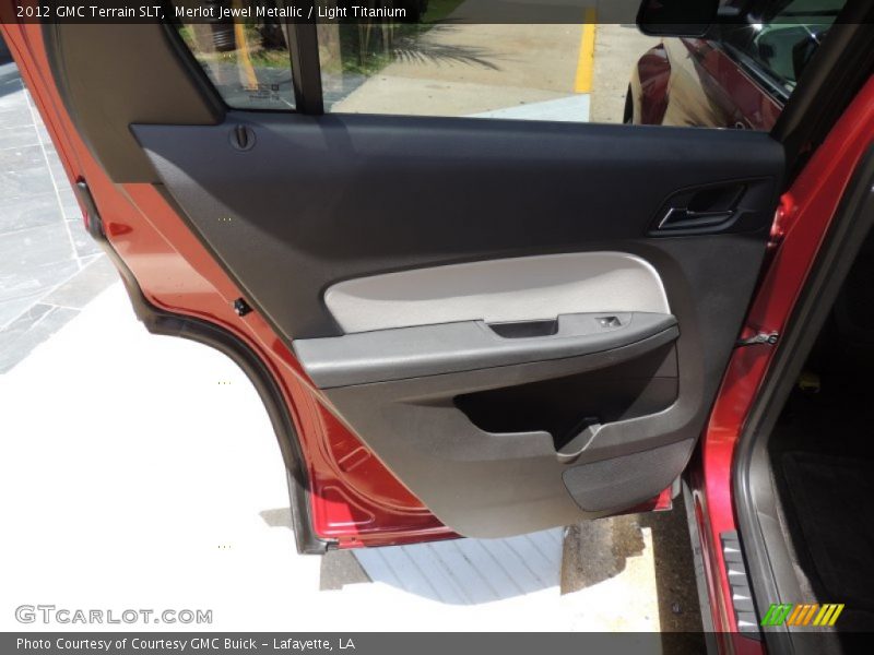 Merlot Jewel Metallic / Light Titanium 2012 GMC Terrain SLT