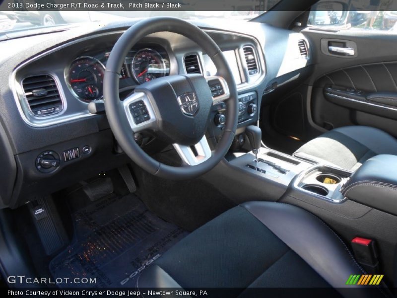 Black Interior - 2013 Charger R/T Road & Track 