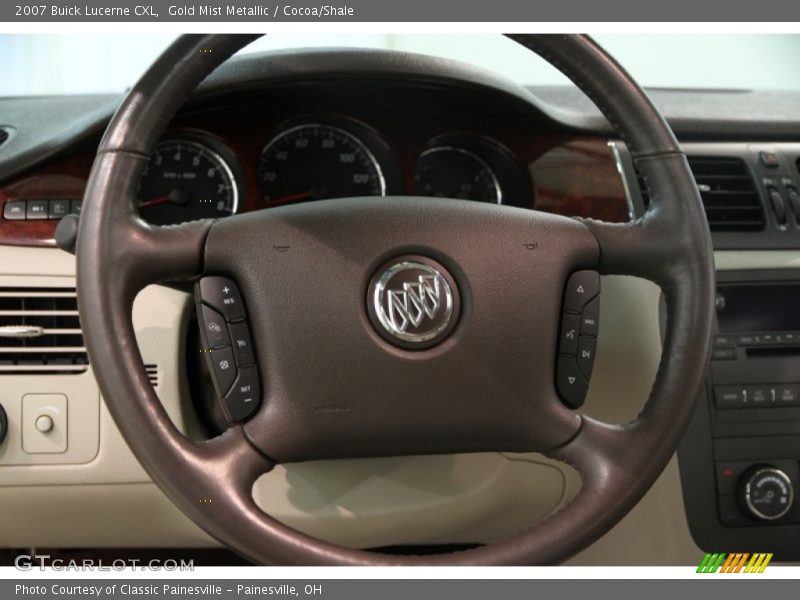 Gold Mist Metallic / Cocoa/Shale 2007 Buick Lucerne CXL