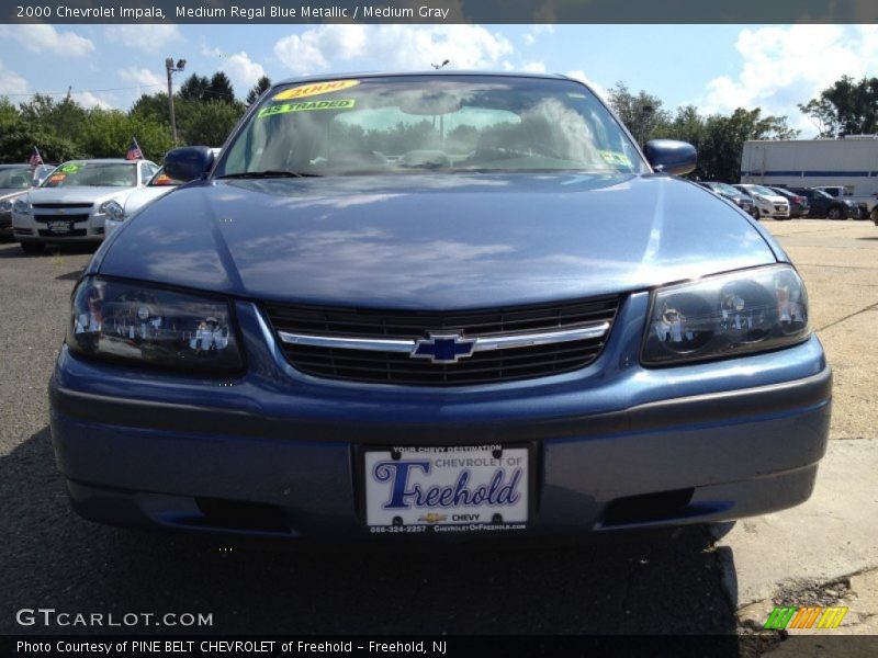Medium Regal Blue Metallic / Medium Gray 2000 Chevrolet Impala