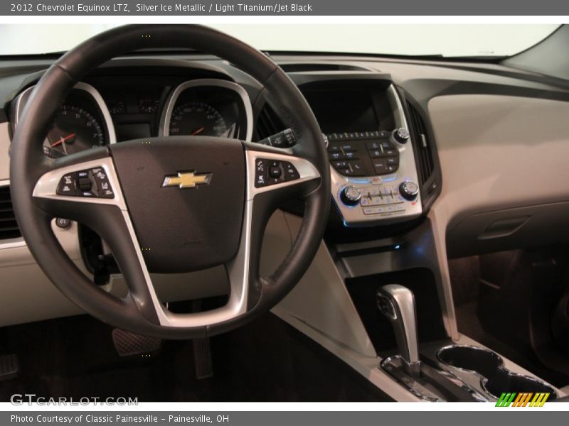 Silver Ice Metallic / Light Titanium/Jet Black 2012 Chevrolet Equinox LTZ