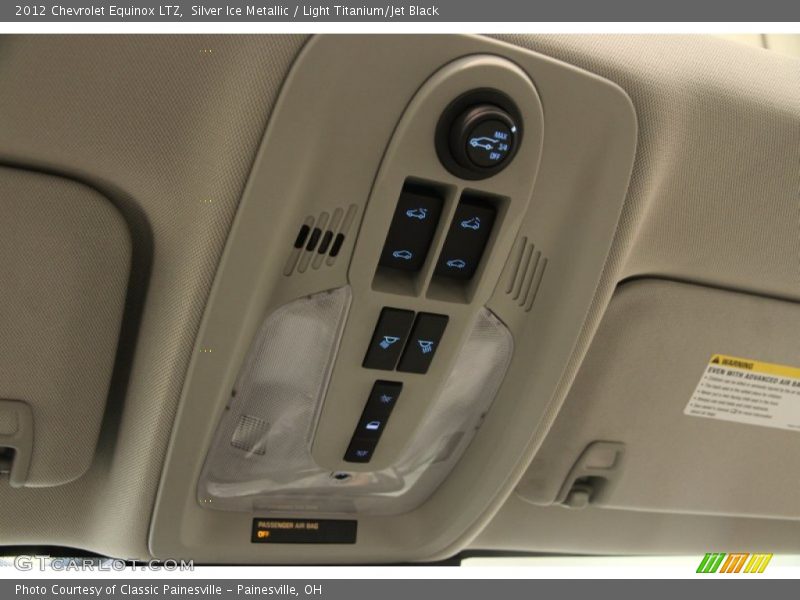 Silver Ice Metallic / Light Titanium/Jet Black 2012 Chevrolet Equinox LTZ