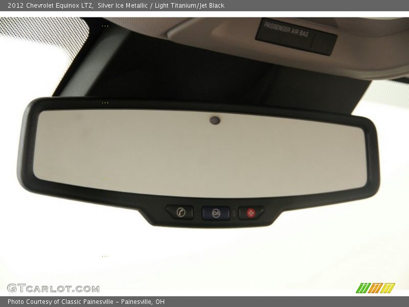 Silver Ice Metallic / Light Titanium/Jet Black 2012 Chevrolet Equinox LTZ