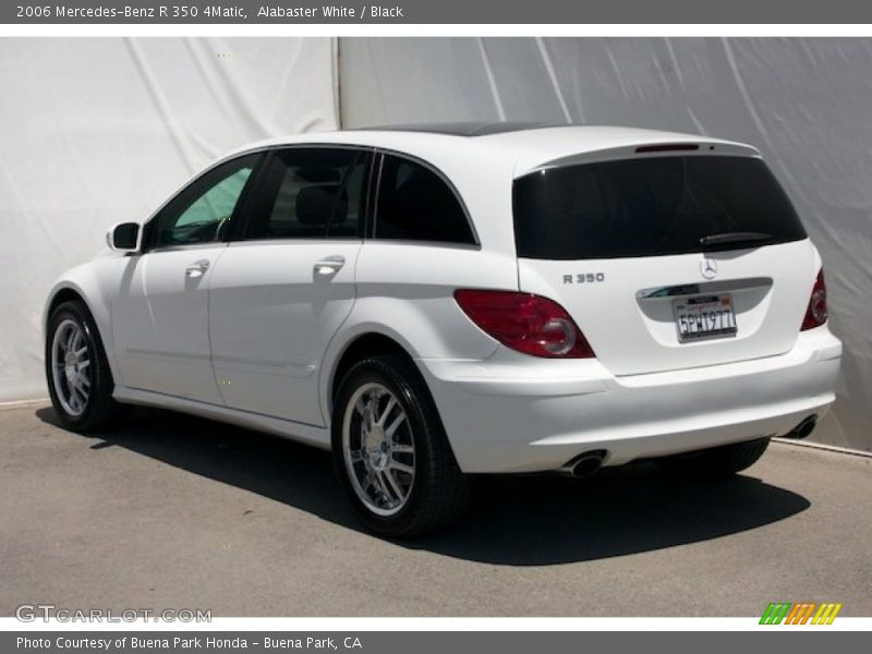 Alabaster White / Black 2006 Mercedes-Benz R 350 4Matic