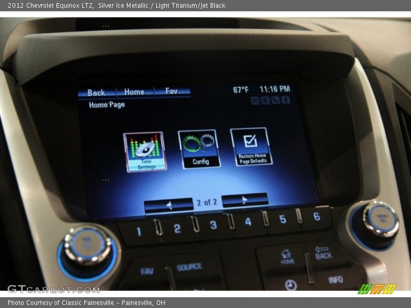 Silver Ice Metallic / Light Titanium/Jet Black 2012 Chevrolet Equinox LTZ