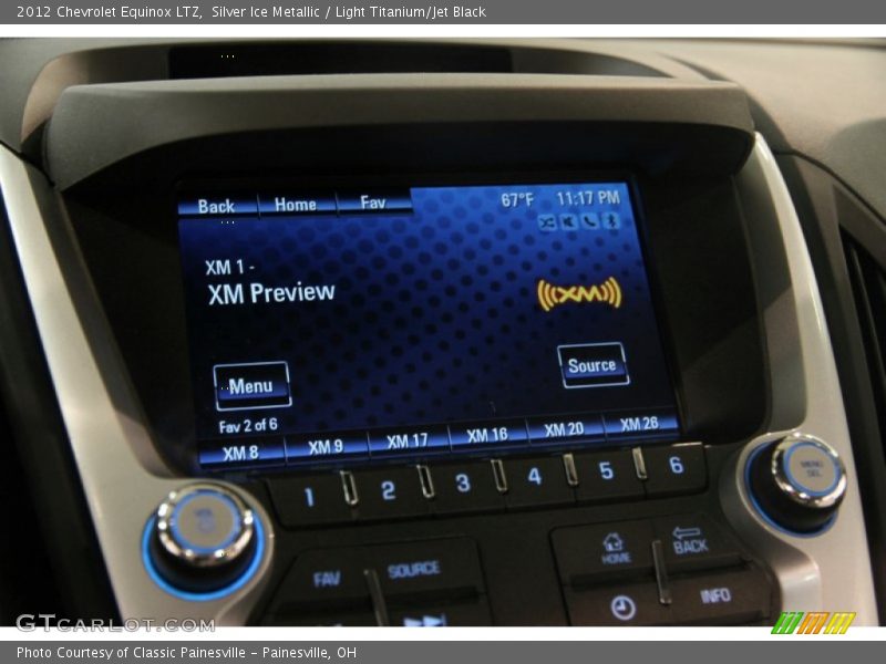 Silver Ice Metallic / Light Titanium/Jet Black 2012 Chevrolet Equinox LTZ