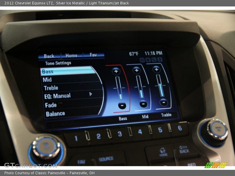 Silver Ice Metallic / Light Titanium/Jet Black 2012 Chevrolet Equinox LTZ
