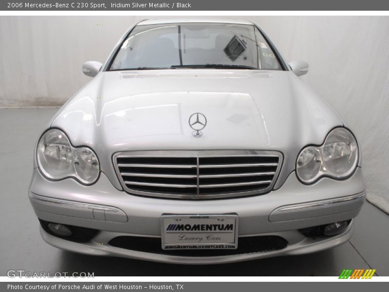 Iridium Silver Metallic / Black 2006 Mercedes-Benz C 230 Sport