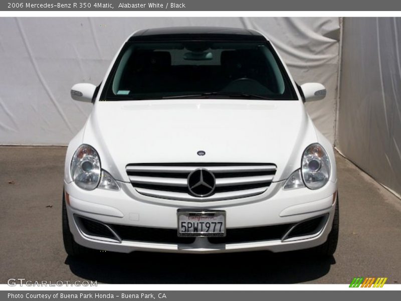 Alabaster White / Black 2006 Mercedes-Benz R 350 4Matic