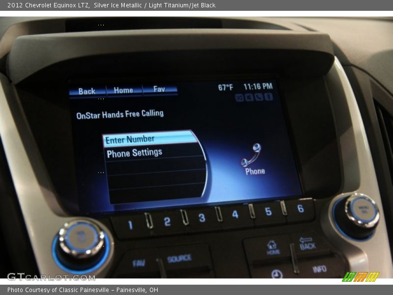 Silver Ice Metallic / Light Titanium/Jet Black 2012 Chevrolet Equinox LTZ