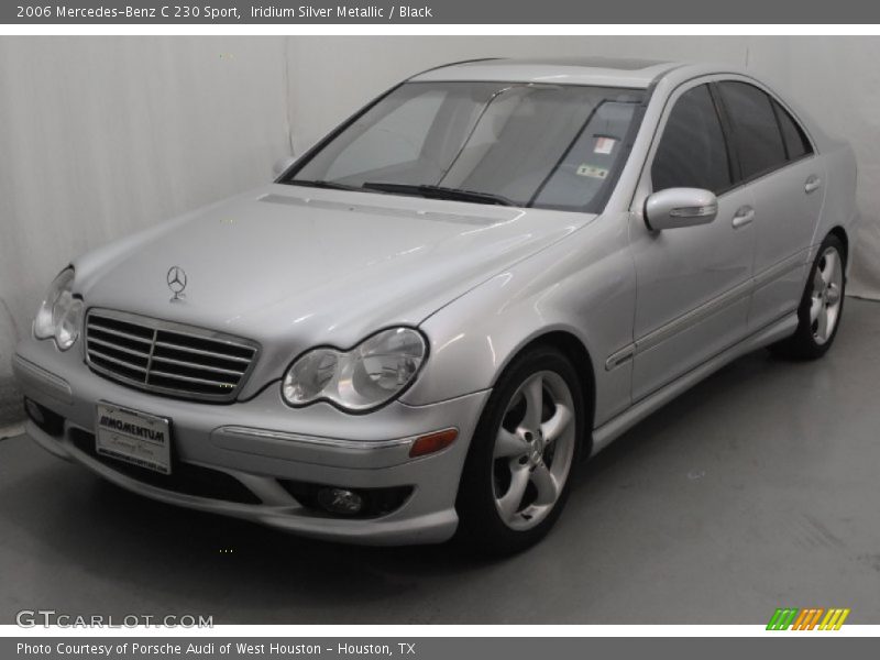 Iridium Silver Metallic / Black 2006 Mercedes-Benz C 230 Sport