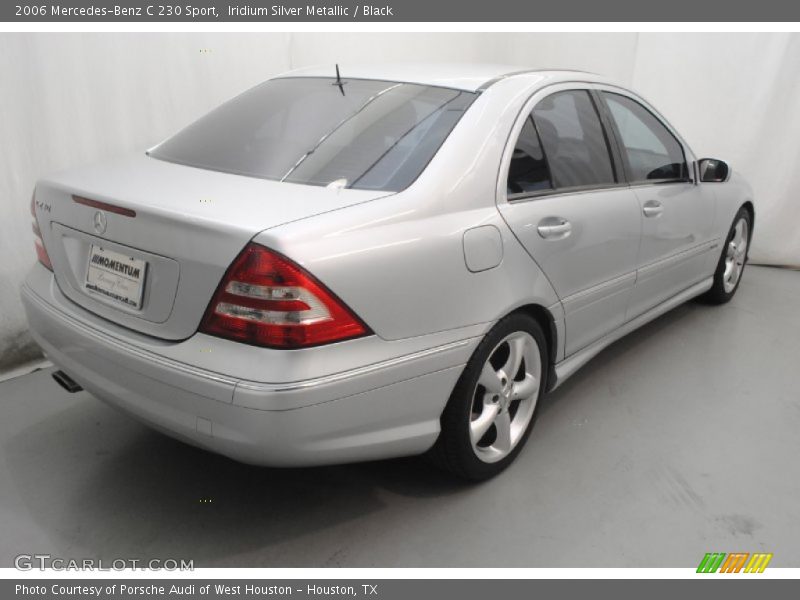 Iridium Silver Metallic / Black 2006 Mercedes-Benz C 230 Sport