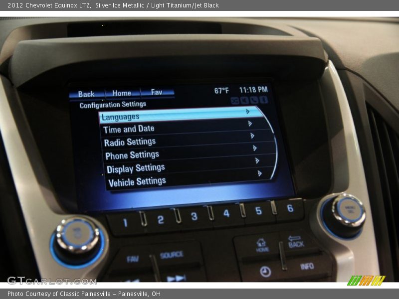 Silver Ice Metallic / Light Titanium/Jet Black 2012 Chevrolet Equinox LTZ