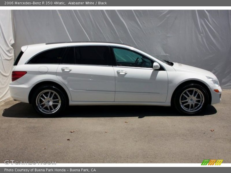 Alabaster White / Black 2006 Mercedes-Benz R 350 4Matic