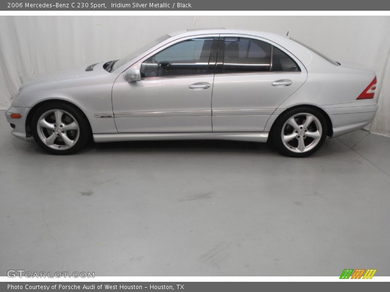 Iridium Silver Metallic / Black 2006 Mercedes-Benz C 230 Sport