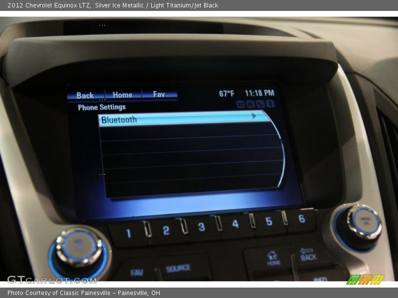 Silver Ice Metallic / Light Titanium/Jet Black 2012 Chevrolet Equinox LTZ