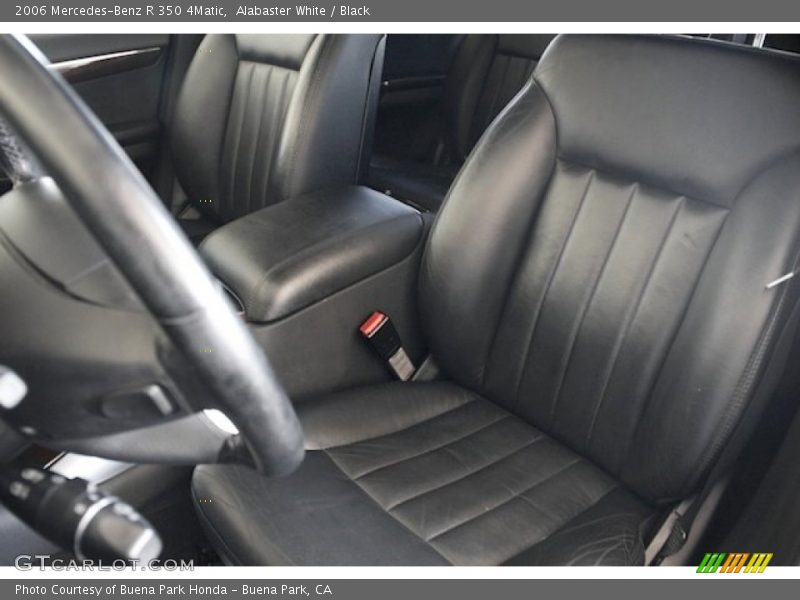 Alabaster White / Black 2006 Mercedes-Benz R 350 4Matic