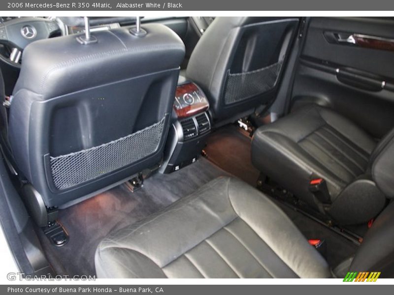 Alabaster White / Black 2006 Mercedes-Benz R 350 4Matic
