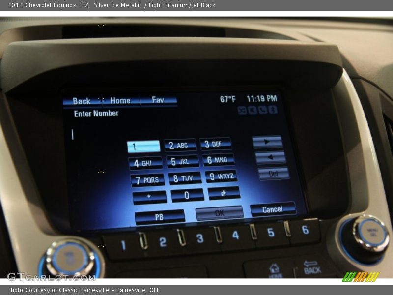 Silver Ice Metallic / Light Titanium/Jet Black 2012 Chevrolet Equinox LTZ