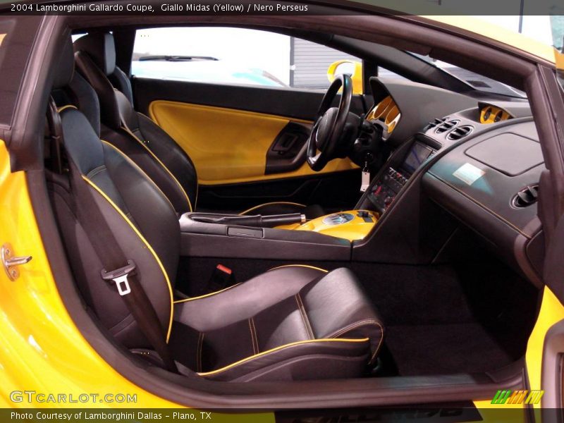 Giallo Midas (Yellow) / Nero Perseus 2004 Lamborghini Gallardo Coupe