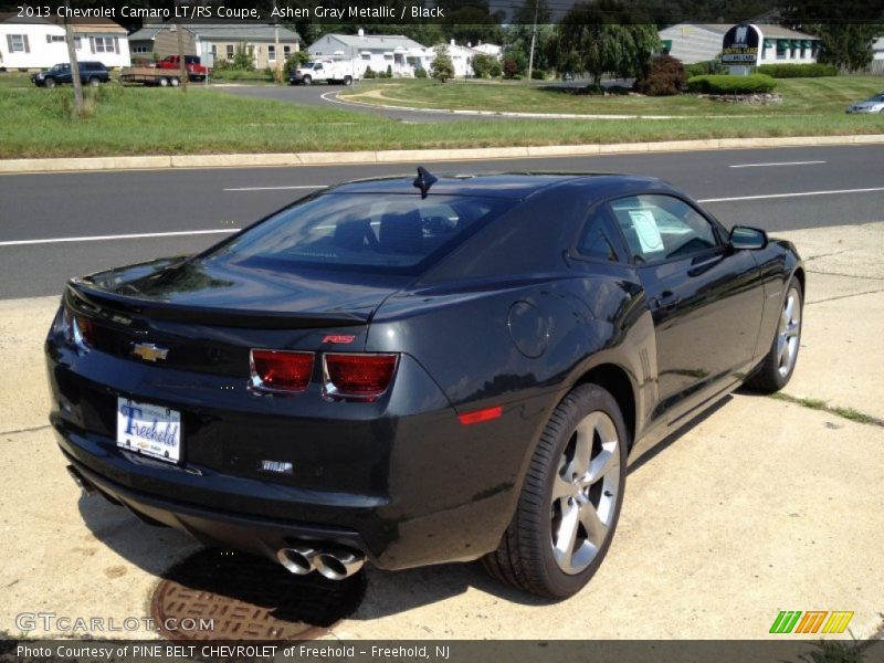 Ashen Gray Metallic / Black 2013 Chevrolet Camaro LT/RS Coupe