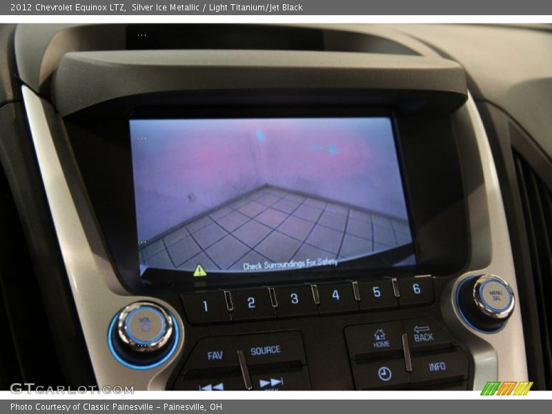 Silver Ice Metallic / Light Titanium/Jet Black 2012 Chevrolet Equinox LTZ