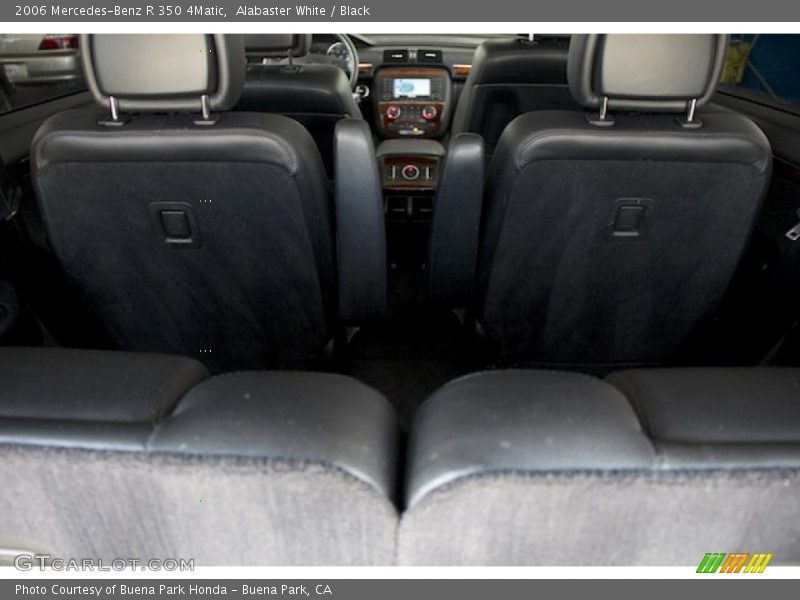 Alabaster White / Black 2006 Mercedes-Benz R 350 4Matic