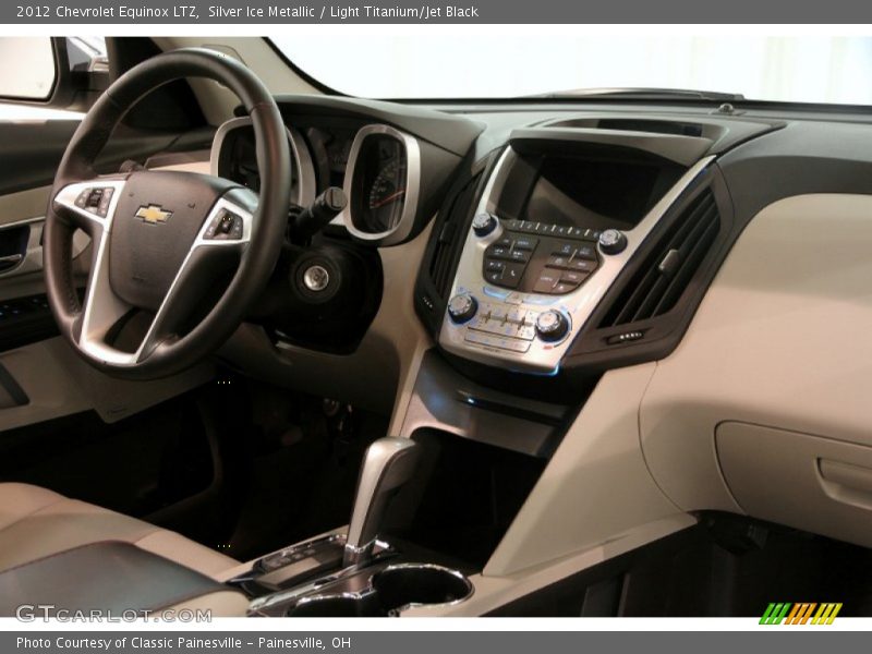 Silver Ice Metallic / Light Titanium/Jet Black 2012 Chevrolet Equinox LTZ