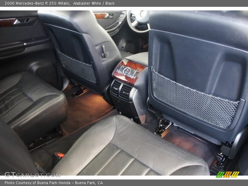 Alabaster White / Black 2006 Mercedes-Benz R 350 4Matic
