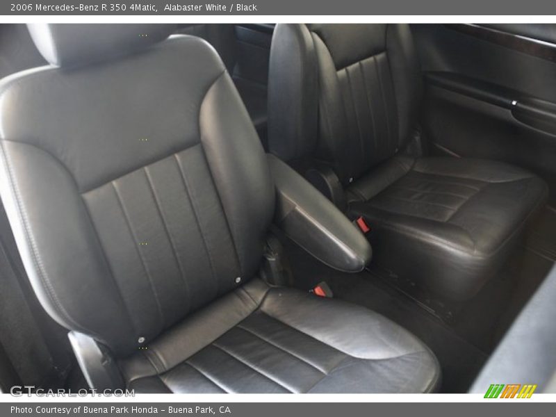 Alabaster White / Black 2006 Mercedes-Benz R 350 4Matic