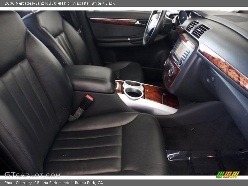 Alabaster White / Black 2006 Mercedes-Benz R 350 4Matic