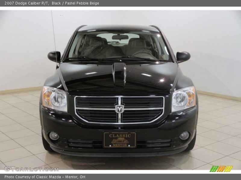 Black / Pastel Pebble Beige 2007 Dodge Caliber R/T