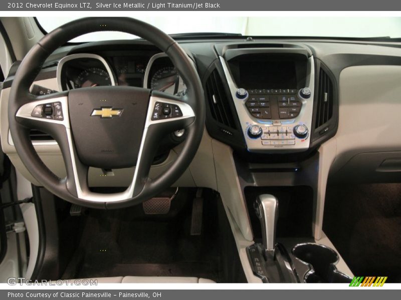 Silver Ice Metallic / Light Titanium/Jet Black 2012 Chevrolet Equinox LTZ