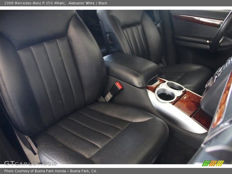 Alabaster White / Black 2006 Mercedes-Benz R 350 4Matic
