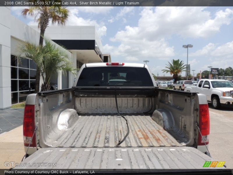 Silver Birch Metallic / Light Titanium 2008 GMC Sierra 1500 SLT Crew Cab 4x4