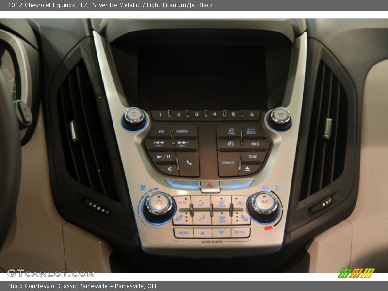 Silver Ice Metallic / Light Titanium/Jet Black 2012 Chevrolet Equinox LTZ