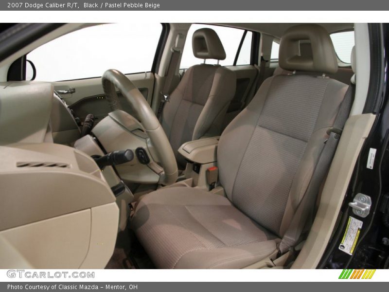 Black / Pastel Pebble Beige 2007 Dodge Caliber R/T