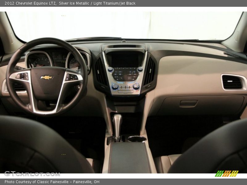 Silver Ice Metallic / Light Titanium/Jet Black 2012 Chevrolet Equinox LTZ