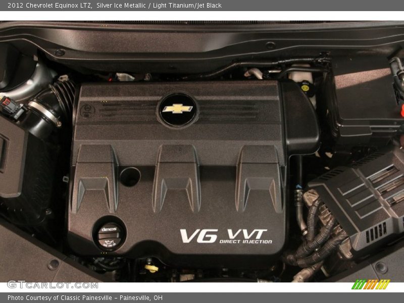 Silver Ice Metallic / Light Titanium/Jet Black 2012 Chevrolet Equinox LTZ