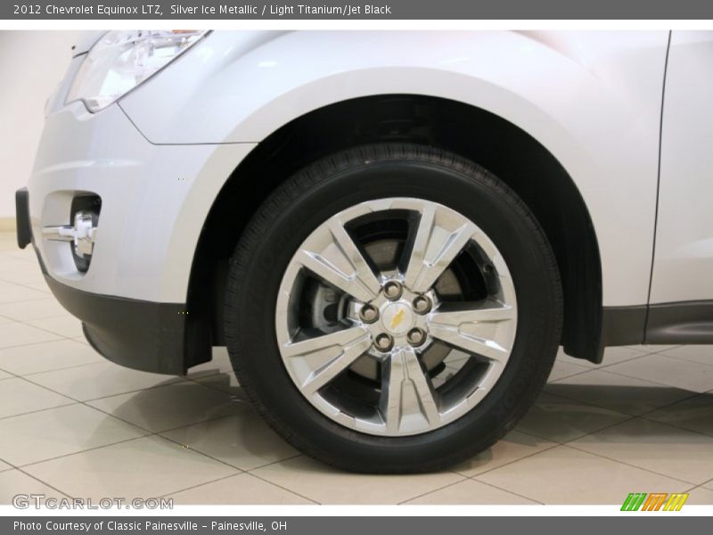 Silver Ice Metallic / Light Titanium/Jet Black 2012 Chevrolet Equinox LTZ