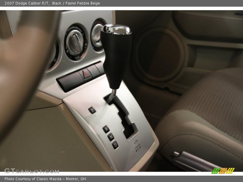Black / Pastel Pebble Beige 2007 Dodge Caliber R/T