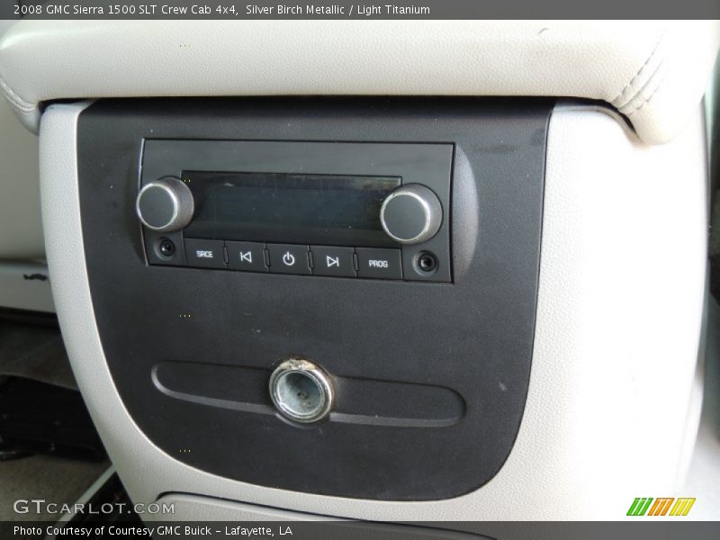 Silver Birch Metallic / Light Titanium 2008 GMC Sierra 1500 SLT Crew Cab 4x4