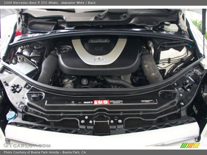 Alabaster White / Black 2006 Mercedes-Benz R 350 4Matic